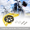 Honda MSX125 Gold Tone Motorbike Chain Guard Sprocket Engine Cover (2013-2023)