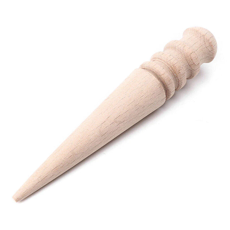 Leather Edge Polishing - 1pc Round Shape Wood Edge Slicker