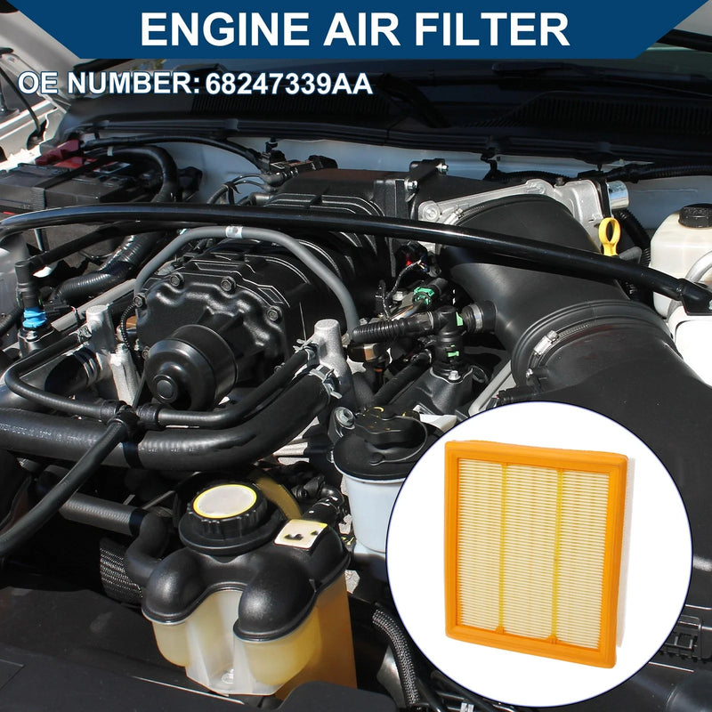Jeep Compass 2.4L (2017-2022) 1 Pcs Engine Air Filter