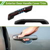 Ford Bronco (2021-2025) Gloss Black 1 Set Exterior Door Handle Cover Trim