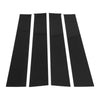 Dodge Ram (2009-2018) - Black Finish 4 x Pillar Window Trim