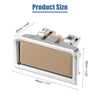 Mercedes-Benz - Plastic Beige Silver Tone () Armrest Latch Lid