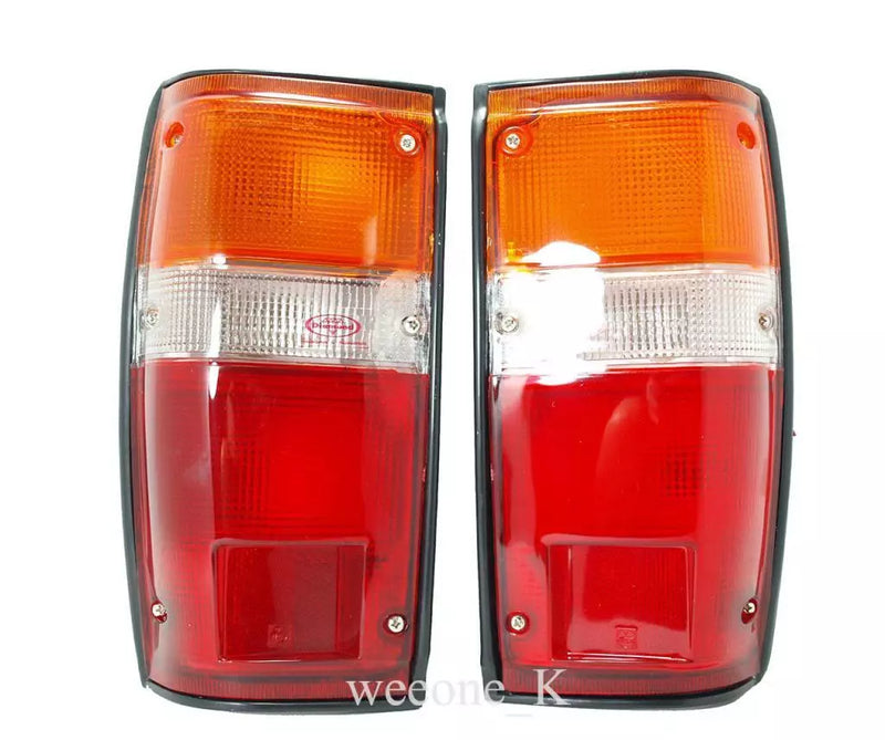 Toyota Hilux LN50 2 x Standard Tail Rear Light Lamps (1984-1988)