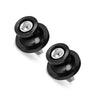 Honda CBR 2 x Motorcycle Swingarm Spools Slider Screws 8MM Black