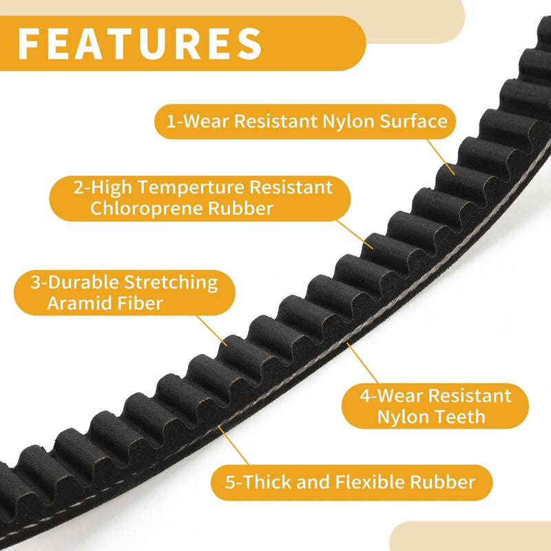 Honda Helix CN250 Elite CH250 Drive Belt V-Belt (1985-2007)