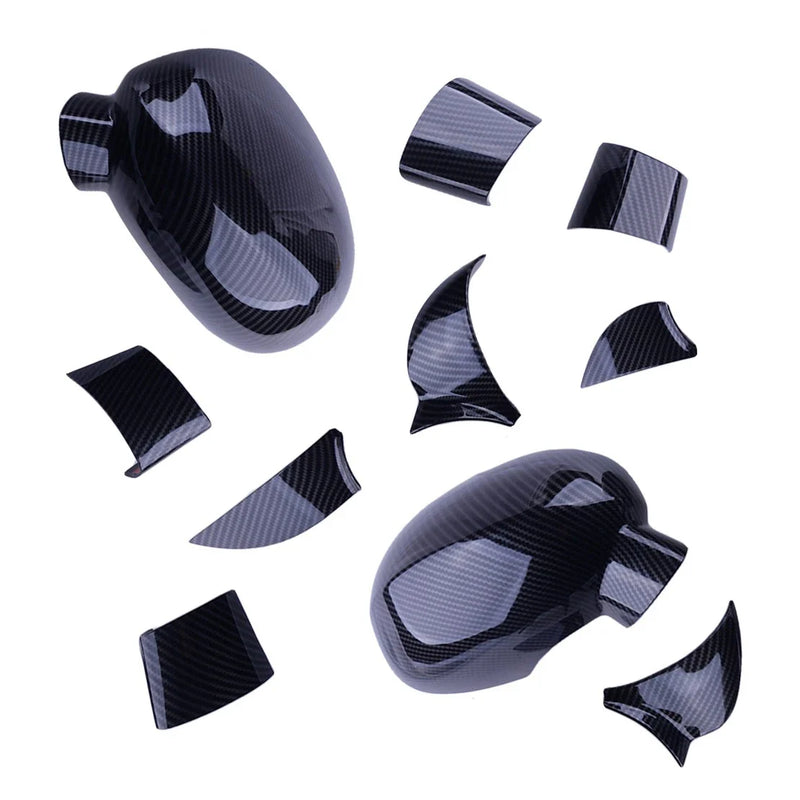 Dodge Challenger Carbon Fiber Style Side Mirror Covers (2009-2020)