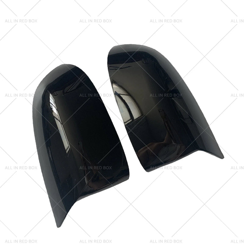 BMW X3 X4 X5 X6 Black Rear Mirror Cover Caps (2018-2023)