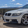 BMW E90 E91 (2005-2008) Carbon Fiber Look Front Bumper Side Air Vent Trim