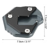 SUZUKI Hayabusa Motorcycle Kickstand Pad Black Titanium (2008-2023)