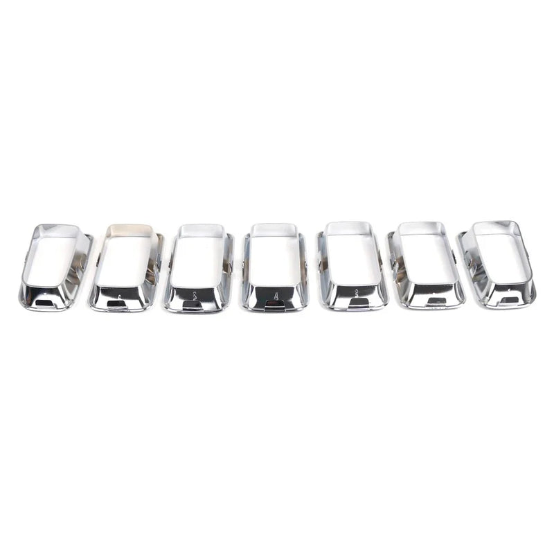 Jeep Compass Grille Insert Cover Frame Molding Chrome (2011-2017)