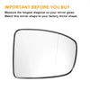 Infiniti QX50 QX70 Right Side Mirror Glass Back Heated (2013-2016)
