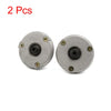 CG125 2 x Silver Tone Aluminum Alloy Oil Filter Rotor