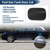 Hyundai Santa Fe 2019-2023 Gas Filler Door 2 x Covers Fuel Tank Door