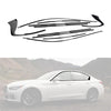 Infiniti Q50 Q50S Chrome Blackout Overlay Window Trim (2014-2023)