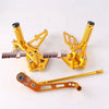 Suzuki GSXR600 GSXR750 Racing Rearsets 2 x Footpegs (2008-2009)