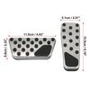 Dodge Challenger Charger Brake & Gas Pedal Cover Set (2009-2019)