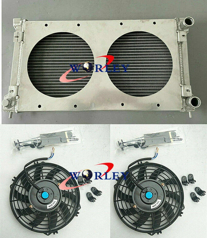 VW Golf MK1 MK2 GTI / Scirocco Aluminum Radiator, Shroud & Fans (1974-1992)