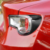 Scion FR-S, Subaru BRZ 2 x Carbon Fiber Rear Light Eyelid Trim Covers (2013-2020)