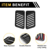 Ford F-150 Carbon Fiber Pattern Air Vent Covers (2021-2024)