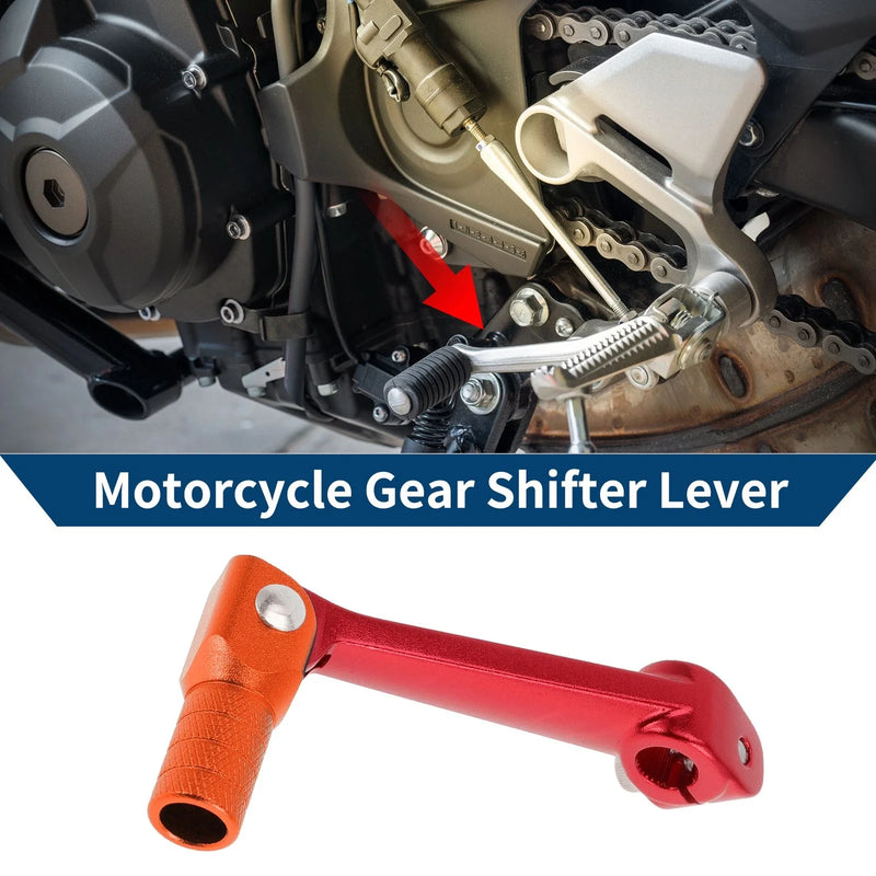 Bosuer M5 Red Orange Folding Shifter Lever