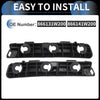 Kia Rio (2012-2017) Black Rear Bumper Retainer Bracket