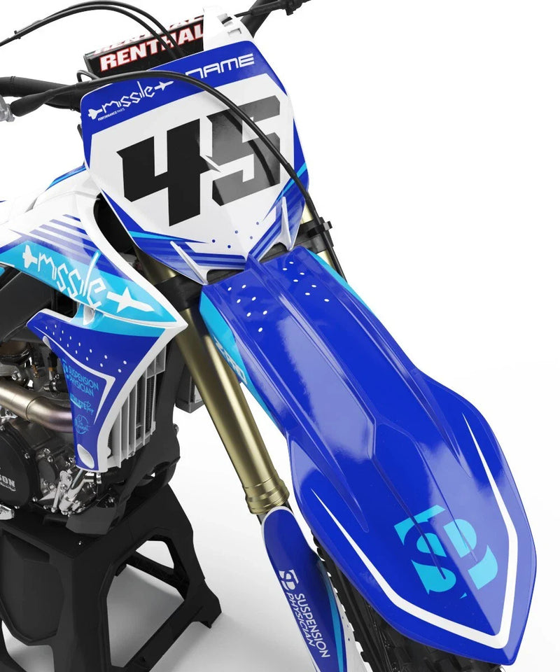 Yamaha YZ 250 Missile Style Decal Kit (2022-2023)