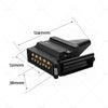 Trailer Camper Caravan 4WD 12 Pin Plug & Socket Connectors