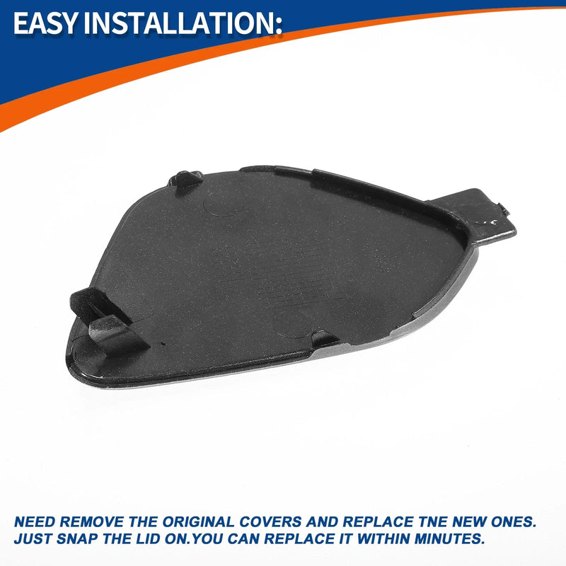 Volvo S60 (2014-2016) Gray Front Right Tow Hook Cover