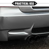 BMW 328i 325i E90 (2007-2010) Black Car Exhaust Tips