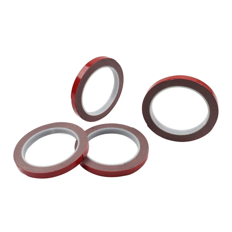 Auto Applications 4pcs Double Sided Acrylic Foam Mounting Tape 10mm