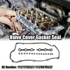 BMW E36 E38 E39 320i 520i Black Valve Cover Gasket Seal Set (1992-2003)