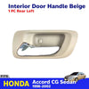 Interior Door Handle Beiget Rear Left Fits Honda Accord CG 4D SEDAN 1998-02 D06