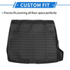 Volvo S60 (2019-2024) Long Stripe Pattern TPE Cargo Liner Rear Trunk Mat