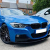 BMW F30 3 Series 4 x Front Bumper Chin Splitter Lips (2012-2018)