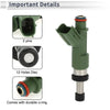 Toyota Hilux Vigo 2TR Flow Match Fuel Nozzle 1 Pcs Fuel Injector