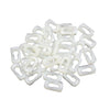 Chevy Pontiac Olds Buick 20 Clips Belt Reveal Trim Molding White