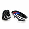 BMW 3-Series F30 / F31 / F35 Gloss Black & M Color Kidney Grille Cover Trim (12-18)