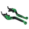 BMW S1000XR Green CNC Folding Extendable Brake Clutch Levers (2015-2021)