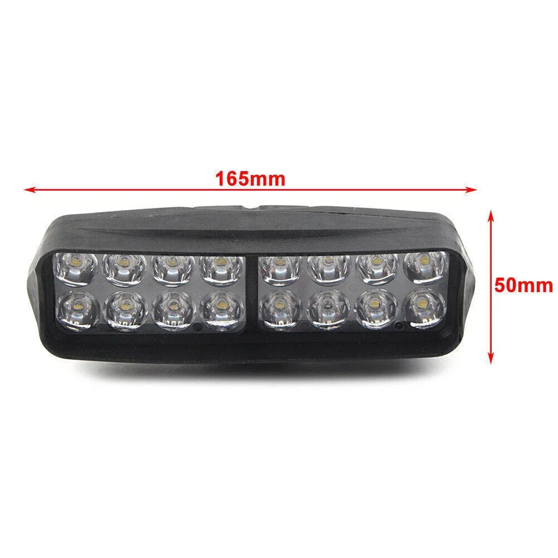 Car UTV ATV 16-LED Motorcycle Headlight Spot Fog Light (No Year Specified)