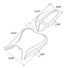 Kawasaki Ninja 400 & Z400 Rider/Driver & Passenger Seats (2018-2024)