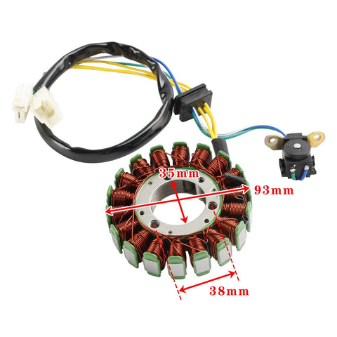Suzuki GN125 TU125 18 Coils Alternator Stator (1994-1999)
