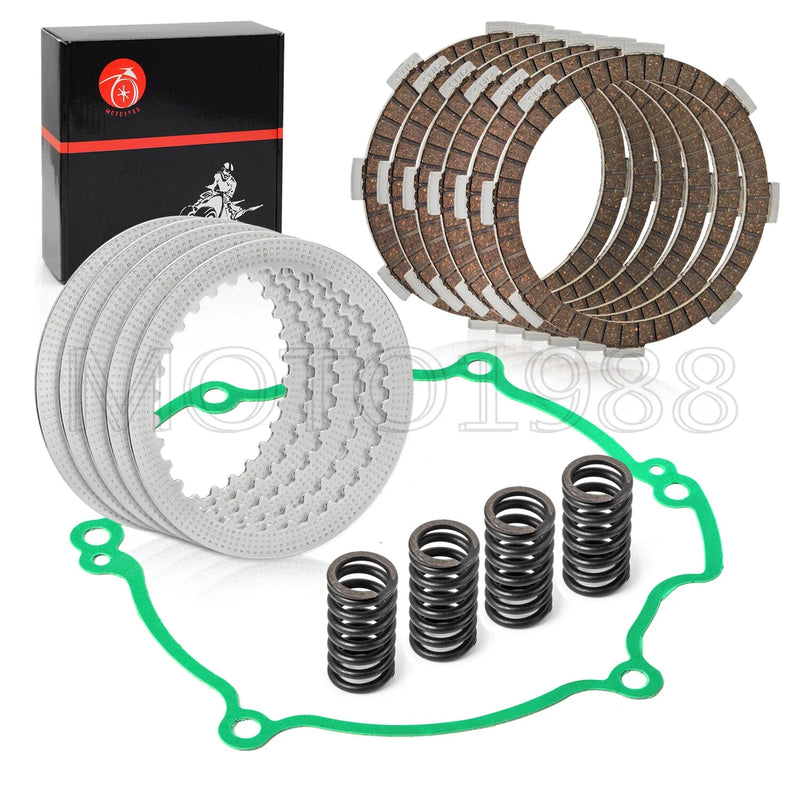 Kawasaki KX80 KX85 KX100 Clutch Kit Heavy Duty Springs Cover Gasket (1985–2001)