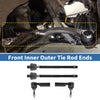 Ford Mustang 4 x Front Inner Outer Tie Rod Ends (2015-2019)
