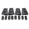 Jeep Wrangler JK Exterior Door Hinge Chain Frame Covers (2007-2017)