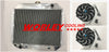 Ford F100 F250 F350 Bronco V8 44mm Aluminum Radiator & Fan (1967-1981)