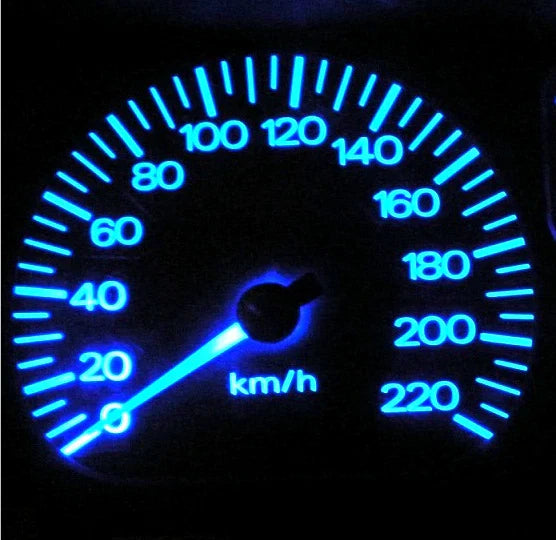 BMW E36 318i 320i 323i 325i 328i Blue LED Dash Gauge Light Kit (1992-1999)