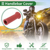 Hand Grips / 25mm / Motorcycle Grips TPU Dark Red
