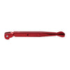 Motorcycle Universal Side Stand Support Red Aluminum Adjustable Kickstand Foot