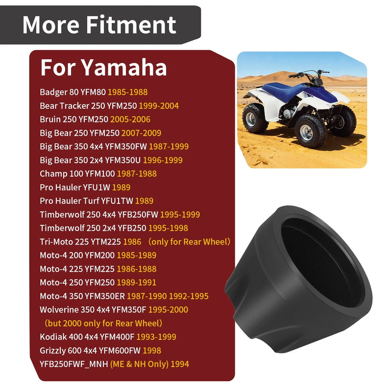 Yamaha Kodiak 400 YFM400FW 4x4 Wheel Cap (1993–1999)