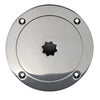 Boat / Caravan Inspection Port / Deck Plate 142mm OD 316 SS with Star Key